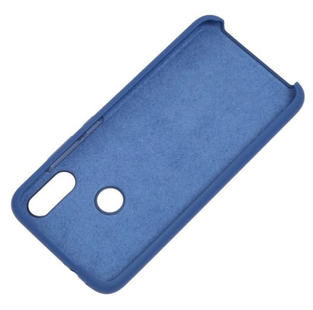 Накладка силиконовая Silicone Cover для Xiaomi Redmi Note 7 / Note 7 Pro синяя