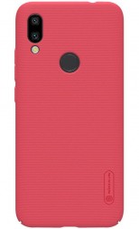 Накладка пластиковая Nillkin Frosted Shield для Xiaomi Redmi 7 красная