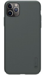 Накладка пластиковая Nillkin Frosted Shield для iPhone 11 Pro Max черная