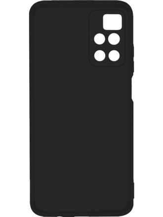 Накладка силиконовая Silicone Cover для Poco M4 Pro 5G / Xiaomi Redmi Note 11S 5G чёрная