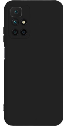 Накладка силиконовая Silicone Cover для Poco M4 Pro 5G / Xiaomi Redmi Note 11S 5G чёрная