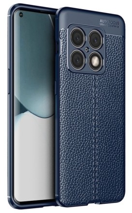Накладка силиконовая для OnePlus 10 Pro под кожу синяя