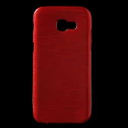 Накладка силиконовая для Samsung Galaxy A5 (2017) A520 под сталь красная