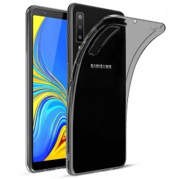 Накладка силиконовая для Samsung Galaxy A7 (2018) A750 прозрачно-черная