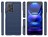 Накладка силиконовая для Poco X5 5G / Xiaomi Redmi Note 12 5G карбон сталь синяя