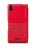 Чехол-книжка Hoco Crystal S-view Leather Case для Sony Xperia T3 красный
