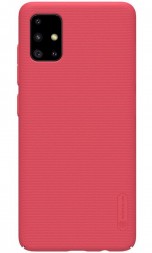 Накладка Nillkin Frosted Shield пластиковая для Samsung Galaxy A51 SM-A515 Red (красная)