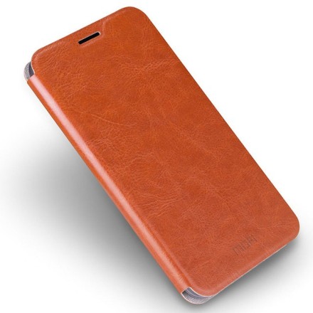 Чехол-книжка Mofi для Huawei Honor 7X коричневый