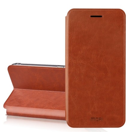 Чехол-книжка Mofi для Huawei Honor 7X коричневый