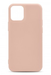 Накладка силиконовая Silicone Case для iPhone 12 / iPhone 12 Pro пудровая