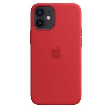 Накладка Apple Silicone Case MagSafe для iPhone 12 Mini MHKW3ZE/A красная