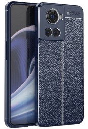 Накладка силиконовая для OnePlus Ace / OnePlus 10R под кожу синяя