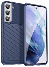 Накладка силиконовая Thunder Series для Samsung Galaxy S23 S911 синяя
