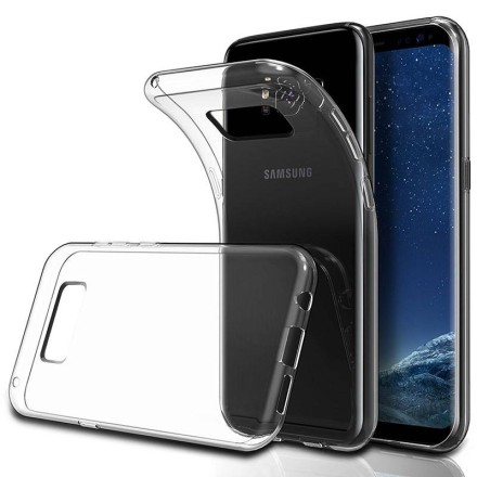 Накладка силиконовая для Samsung Galaxy S8 Plus G955 прозрачная
