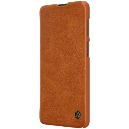 Чехол-книжка Nillkin Qin Leather Case для Samsung Galaxy M51 M515 Коричневый