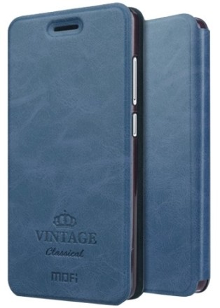 Чехол-книжка Mofi Vintage Classical для Asus Zenfone 3 Max ZC520TL синий
