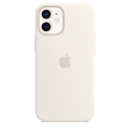 Накладка Apple Silicone Case MagSafe для iPhone 12 Mini MHKV3ZE/A белая