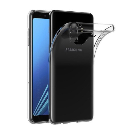 Накладка силиконовая для Samsung Galaxy A6 (2018) A600 прозрачная