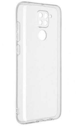 Накладка силиконовая для Xiaomi Redmi Note 9 прозрачная
