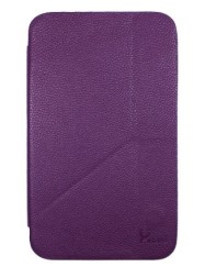 Чехол для Samsung Galaxy Tab3 7.0 SM-T211/210 с силиконовой вставкой фиолетовый