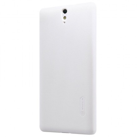 Накладка пластиковая Nillkin Frosted Shield для Sony Xperia C5 Ultra белая