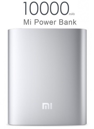 Аккумулятор Xiaomi Mi Power Bank 10000mAh Silver внешний универсальный