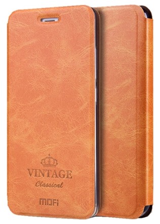 Чехол-книжка Mofi Vintage Classical для Asus Zenfone 3 Max ZC520TL коричневый