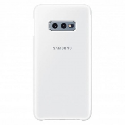 Чехол Samsung Clear View Cover для Samsung Galaxy S10e G970 EF-ZG970CWEGRU белый