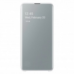 Чехол Samsung Clear View Cover для Samsung Galaxy S10e G970 EF-ZG970CWEGRU белый