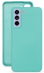 Накладка силиконовая Silicone Cover для Samsung Galaxy S22 Plus S906 бирюзовая