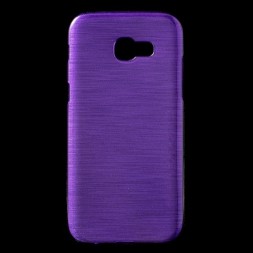 Накладка силиконовая для Samsung Galaxy A5 (2017) A520 под сталь фиолетовая