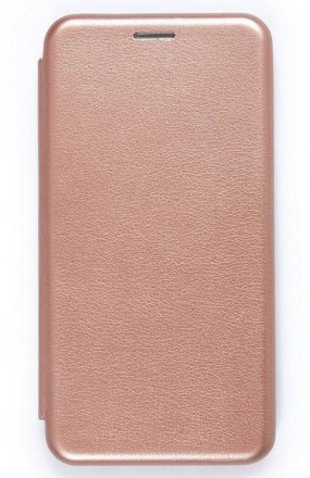 Чехол-книжка Fashion Case для Xiaomi Redmi 10C / Poco C40 розовое золото