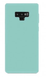 Накладка силиконовая Silicone Cover для Samsung Galaxy Note 9 N960 бирюзовая