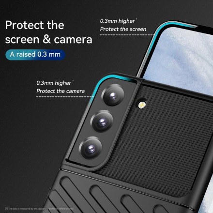 Накладка силиконовая Thunder Series для Samsung Galaxy S23 Plus S916 черная