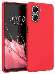 Накладка силиконовая Silicone Cover для Huawei Nova 10 SE красная