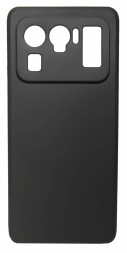 Накладка силиконовая Soft Touch для Xiaomi Mi 11 Ultra черная