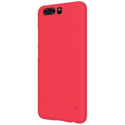Накладка пластиковая Nillkin Frosted Shield для Huawei P10 Plus красная