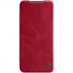 Чехол-книжка Nillkin Qin Leather Case для Xiaomi Redmi Note 10T / Xiaomi Redmi Note 10 5G / Poco M3 Pro красный