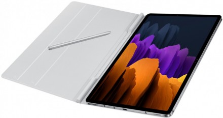 Чехол Samsung Book Cover для Samsung Galaxy Tab S7+ T970/T975 EF-BT970PJEGRU серый