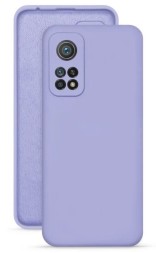 Накладка силиконовая Silicone Cover для Xiaomi Mi 10T / Mi 10T Pro сиреневая