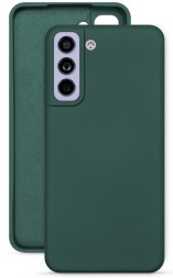 Накладка силиконовая Silicone Cover для Samsung Galaxy S22 Plus S906 зелёная