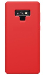 Накладка силиконовая Silicone Cover для Samsung Galaxy Note 9 N960 красная