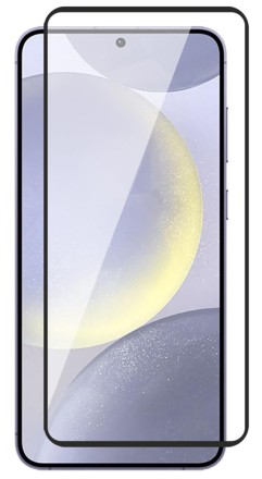 Защитное стекло для Samsung Galaxy S24 полноэкранное EDGE TO EDGE черное