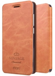 Чехол-книжка Mofi Vintage Classical для Xiaomi Redmi Note 4X коричневый