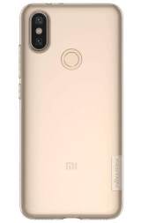 Накладка силиконовая Nillkin Nature TPU Case для Xiaomi Mi A2 / Mi 6X прозрачная