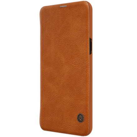 Чехол-книжка Nillkin Qin Leather Case для Samsung Galaxy A6s G6200 коричневый