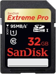 Карта памяти SDHC SANDISK Extreme Pro 32GB 95Mb/s Class 10 (ОРИГИНАЛЬНАЯ!)