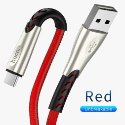 Кабель универсальный HOCO U48 Superior Speed (USB с выходом Type C) 1.2 метра красный