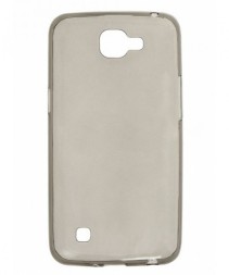 Накладка силиконовая для LG K4 (K130) прозрачно-черная