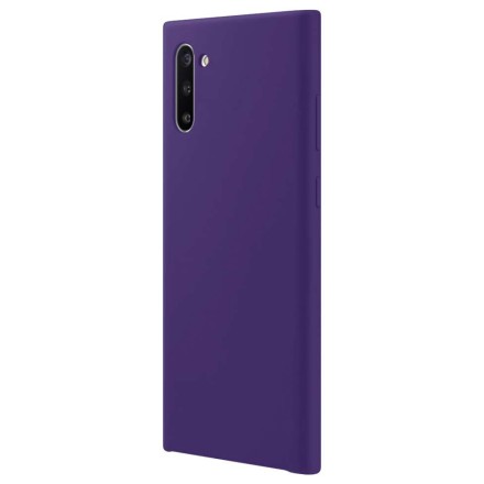 Накладка силиконовая Silicone Cover для Samsung Galaxy Note 10 N970 фиолетовая